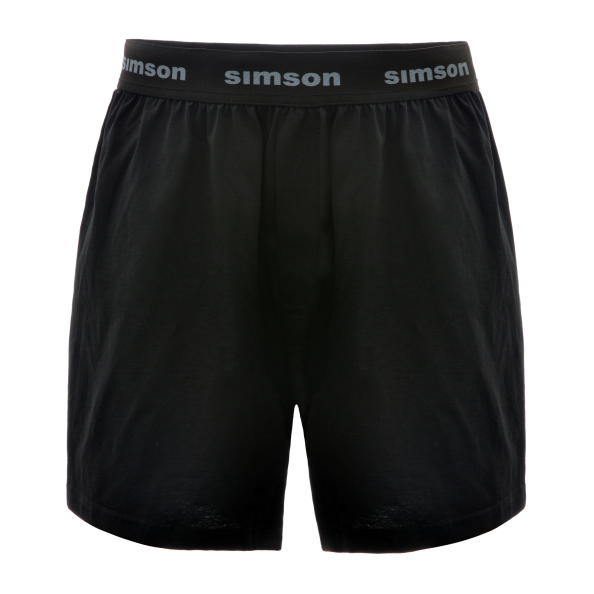 Boxershort Farbe: schwarz Größe: L - Motiv: SIMSON