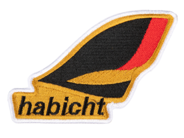 Patch , Flicken zum Aufnähen Aufbügeln Größe: 110x75mm Motiv: Habicht