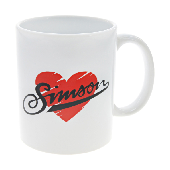 Tasse Farbe: weiß - Motiv: I love SIMSON