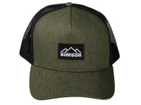 Truckercap curved Farbe: olivgrün Motiv: SIMSON