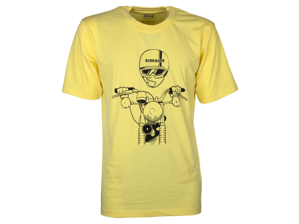 T-Shirt Farbe: FrozenYellow - Motiv: S51 Kumpel - 100% Baumwolle