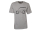 T-Shirt Farbe: hellgrau meliert - Motiv: Spatz Basic - 100% Baumwolle