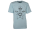 T-Shirt Farbe: OceanBlue - Motiv: Schwalbe Kumpel - 100% Baumwolle