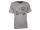 T-Shirt Farbe: hellgrau meliert - Motiv: Schwalbe Basic - 100% Baumwolle