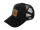 Truckercap curved, Farbe: schwarz, Motiv: SIMSON - Lederpatch