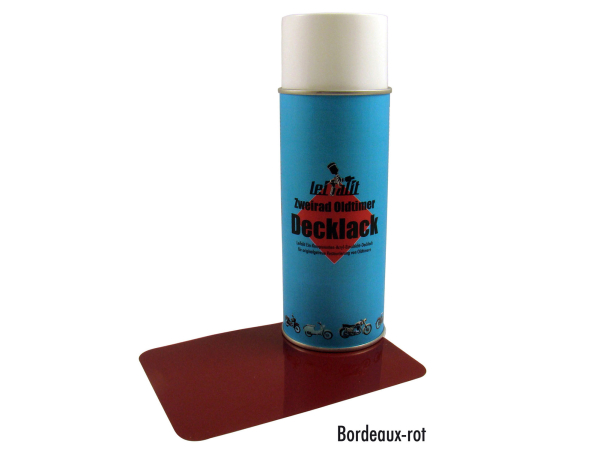 Spraydose Decklack Leifalit (Premium) Bordeauxrot 400ml