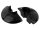 Paar 2 Stück Stützringhälfte für Enduro Federbein schwarz, S51E, S51 Comfort